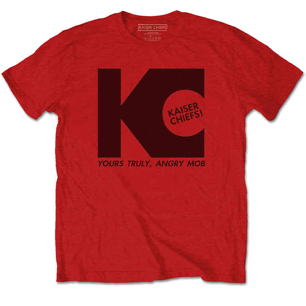 Kaiser Chiefs - Yours Truly Heren Tshirt - Rood